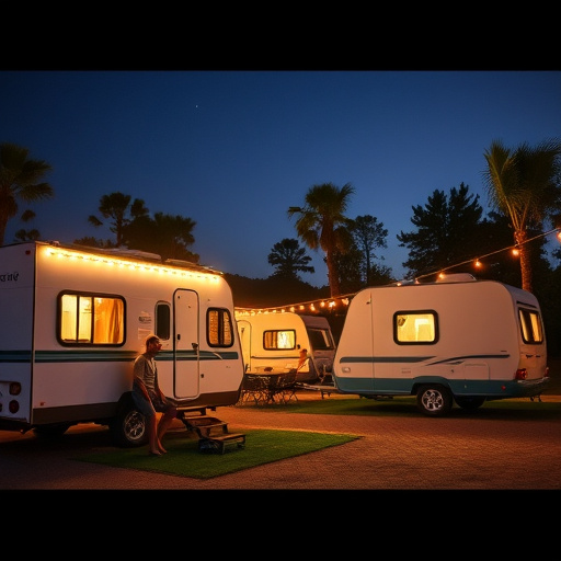 Vacationer caravans