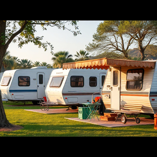 Vacationer caravans