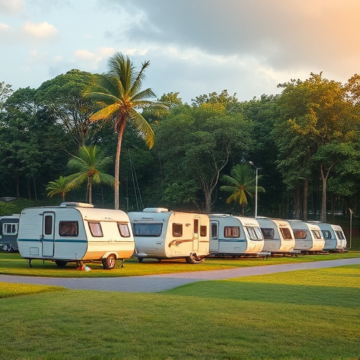 Vacationer caravans