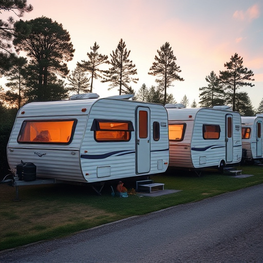 Vacationer caravans