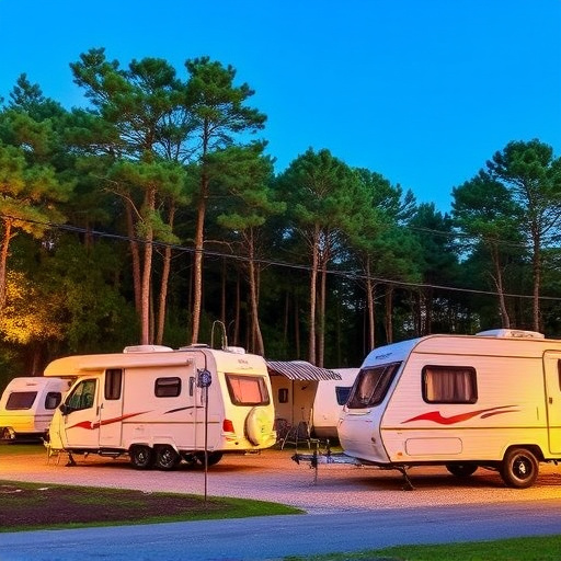 Vacationer caravans