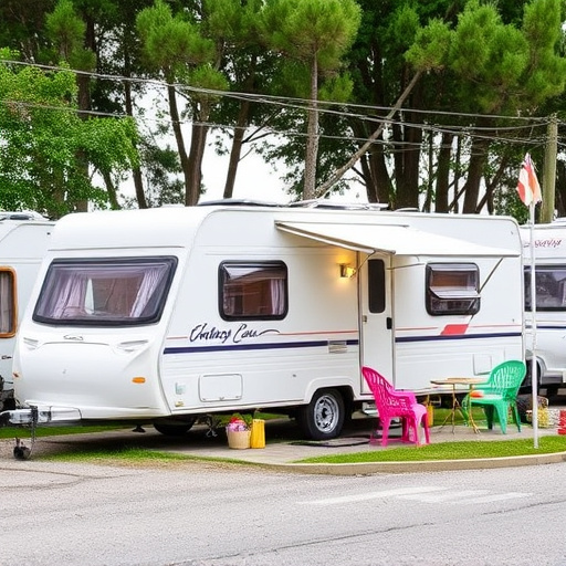 Vacationer caravans