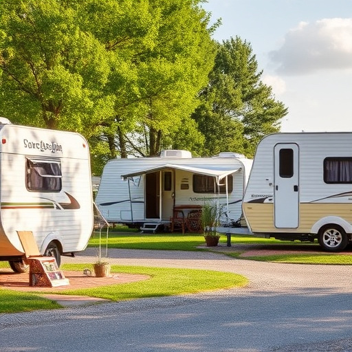 Vacationer caravans
