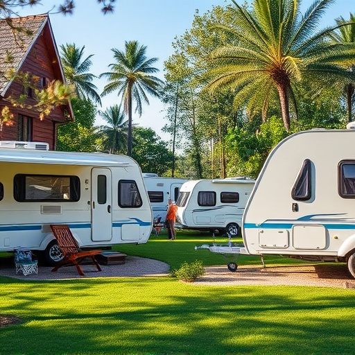 Vacationer caravans