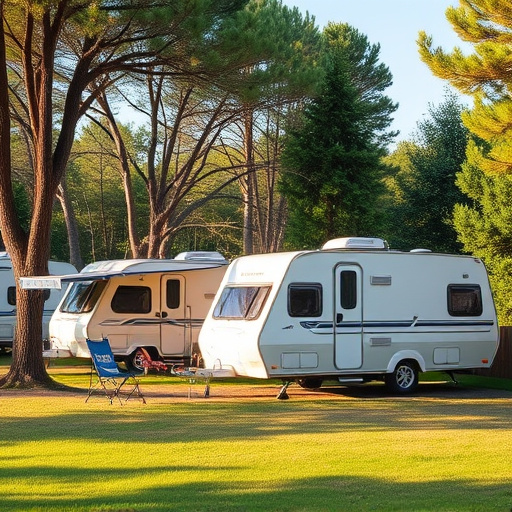 Vacationer caravans