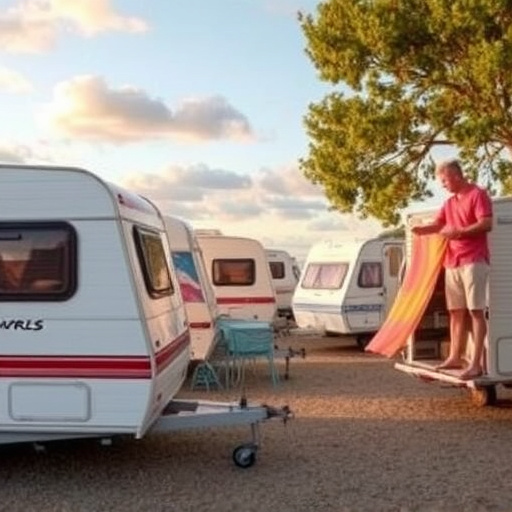 Vacationer caravans