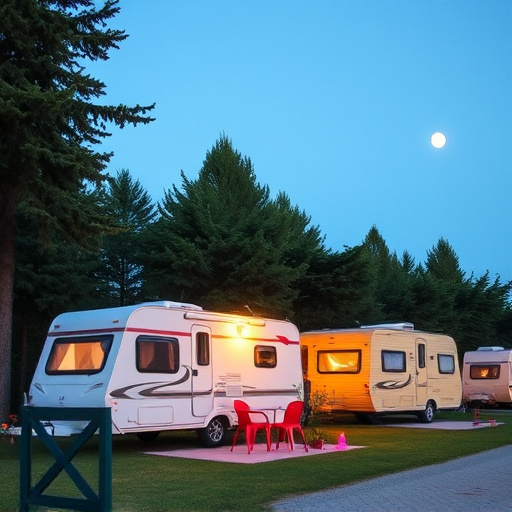 Vacationer caravans