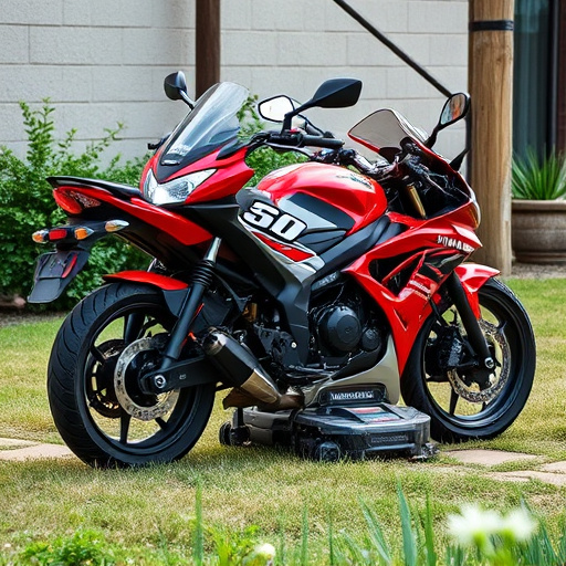 yamaha motorcycles, lawn mower, motorcycle