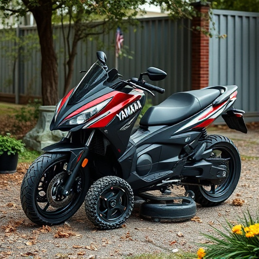 yamaha motorcycles, lawn mower, motorcycle