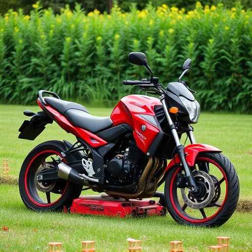 yamaha motorcycles, lawn mower, motorcycle