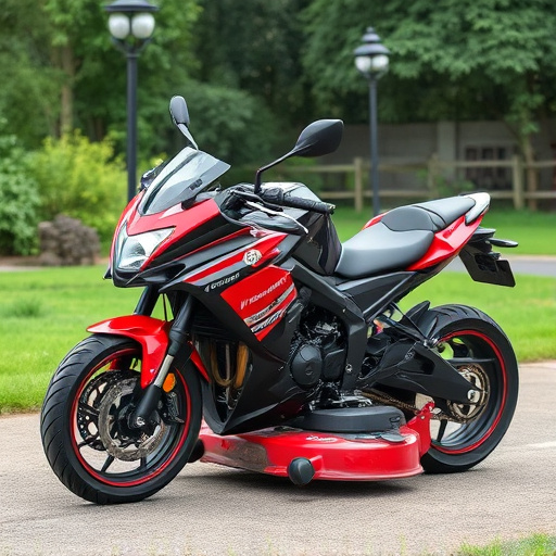 yamaha motorcycles, lawn mower, motorcycle