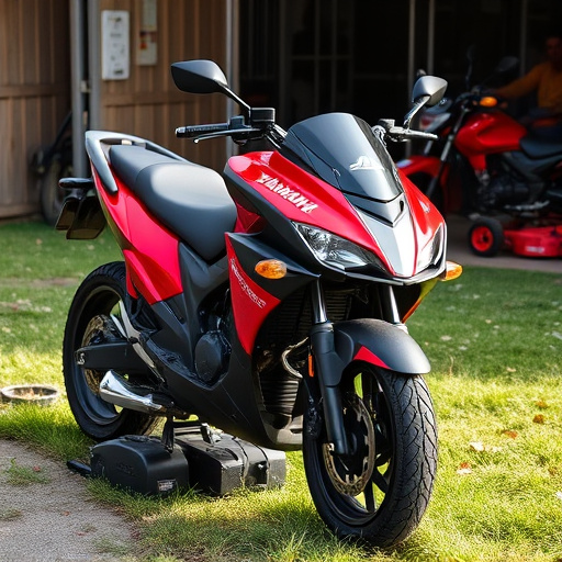 yamaha motorcycles, lawn mower, motorcycle