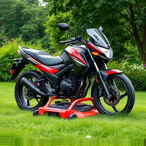 yamaha motorcycles, lawn mower, motorcycle
