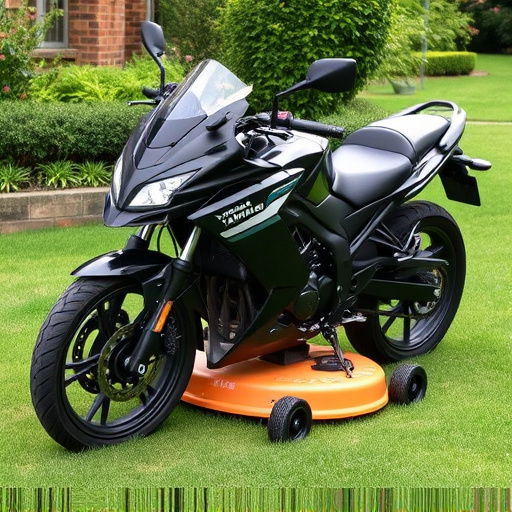 yamaha motorcycles, lawn mower, motorcycle