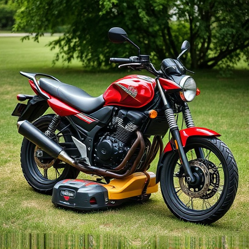 yamaha motorcycles, lawn mower, motorcycle