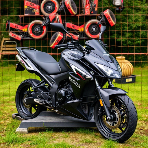 yamaha motorcycles, lawn mower, motorcycle