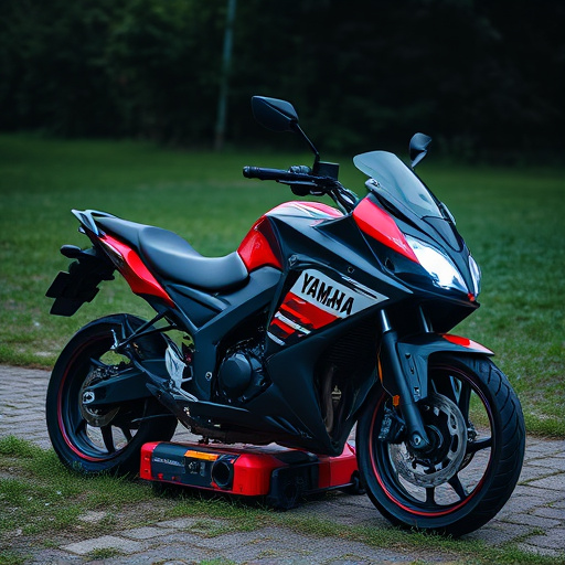 yamaha motorcycles, lawn mower, motorcycle