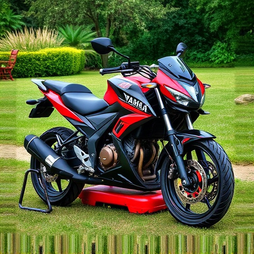 yamaha motorcycles, lawn mower, motorcycle
