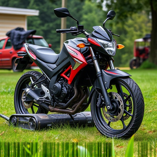 yamaha motorcycles, lawn mower, motorcycle
