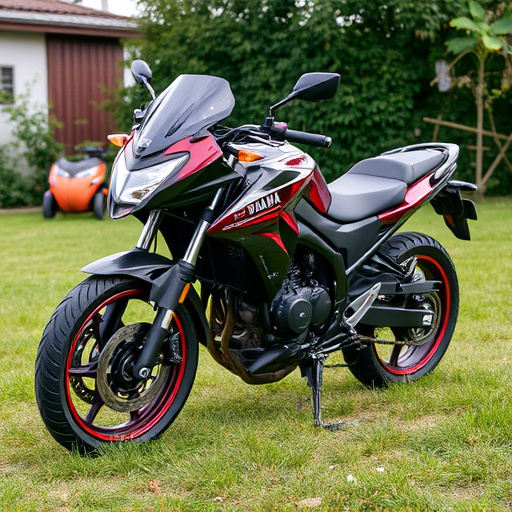 yamaha motorcycles, lawn mower, motorcycle
