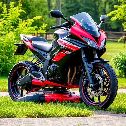 yamaha motorcycles, lawn mower, motorcycle