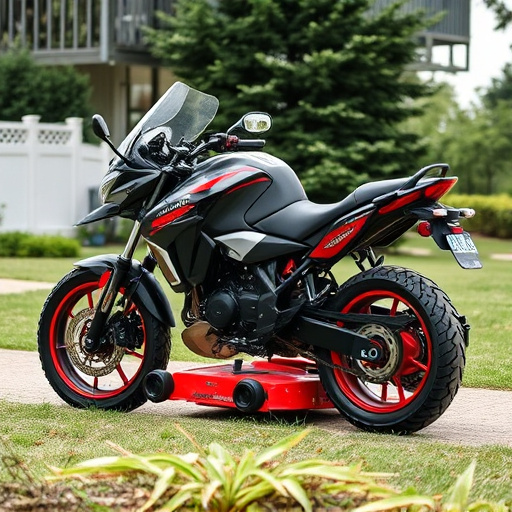 yamaha motorcycles, lawn mower, motorcycle