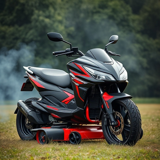 yamaha motorcycles, lawn mower, motorcycle