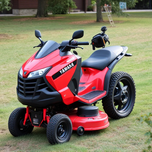 yamaha motorcycles, lawn mower, motorcycle