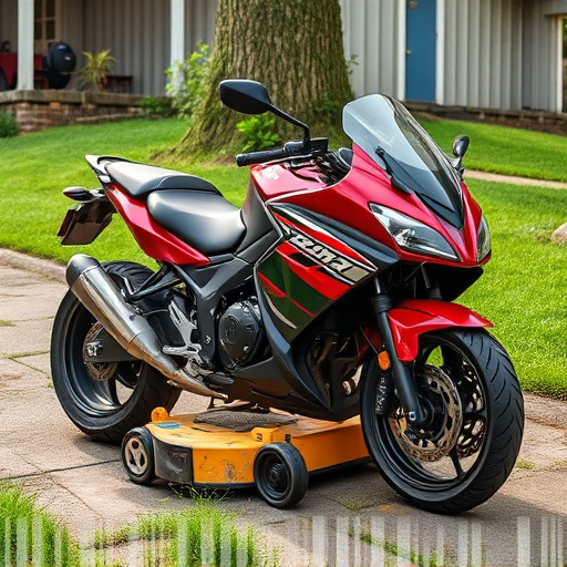 yamaha motorcycles, lawn mower, motorcycle