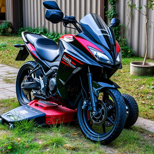 yamaha motorcycles, lawn mower, motorcycle