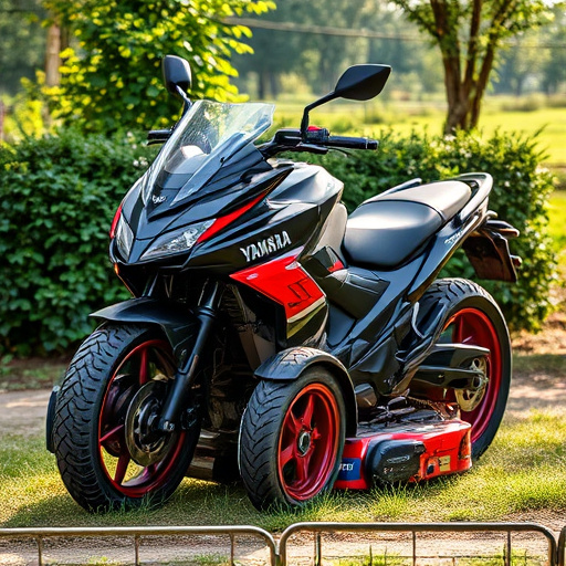 yamaha motorcycles, lawn mower, motorcycle