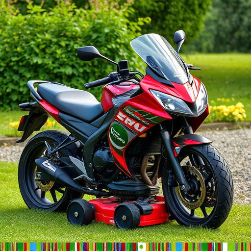yamaha motorcycles, lawn mower, motorcycle