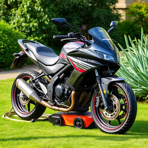 yamaha motorcycles, lawn mower, motorcycle