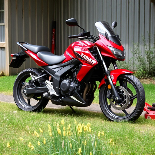 yamaha motorcycles, lawn mower, motorcycle