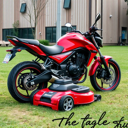 yamaha motorcycles, lawn mower, motorcycle
