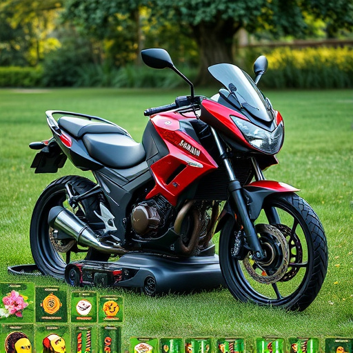 yamaha motorcycles, lawn mower, motorcycle