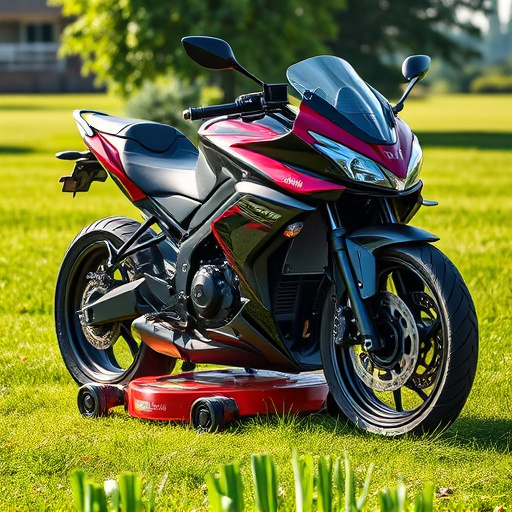 yamaha motorcycles, lawn mower, motorcycle