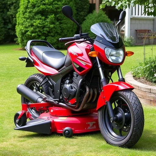 yamaha motorcycles, lawn mower, motorcycle