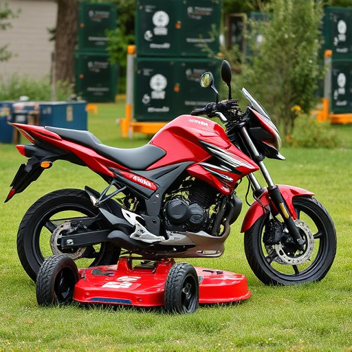 yamaha motorcycles, lawn mower, motorcycle