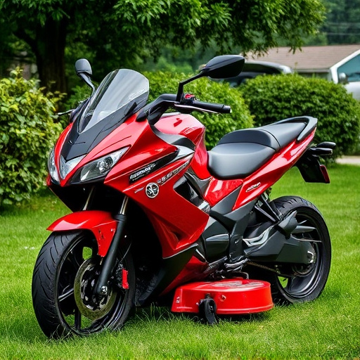 yamaha motorcycles, lawn mower, motorcycle