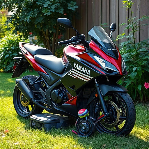 yamaha motorcycles, lawn mower, motorcycle