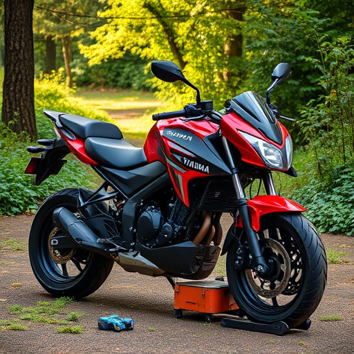 yamaha motorcycles, lawn mower, motorcycle