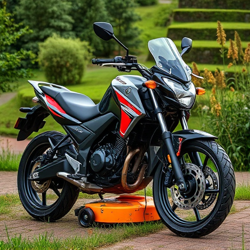yamaha motorcycles, lawn mower, motorcycle
