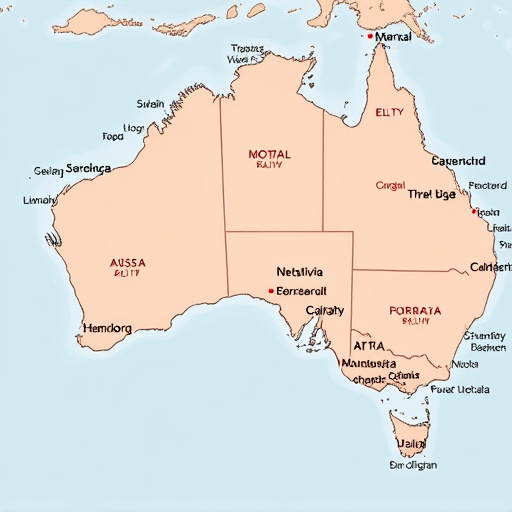 Australian locations