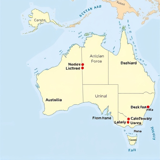 Australian locations