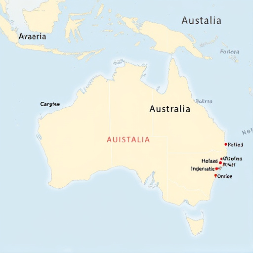 Australian locations