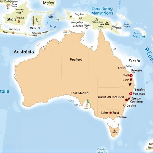 Australian locations