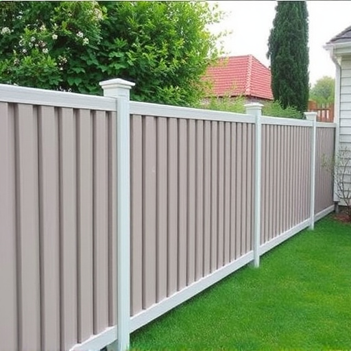 Backyard colorbond fences