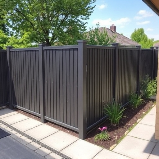 Backyard colorbond fences
