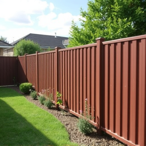 Backyard colorbond fences
